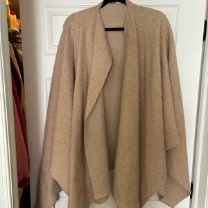 Italian Wool Wrap Cape Poncho